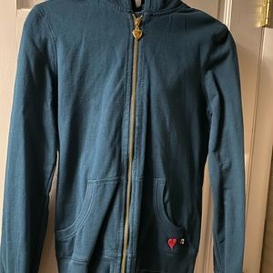 Twisted Heart zip up hoodie